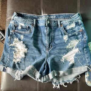 American Eagle Outfitters High-Waisted Jean Shorts
